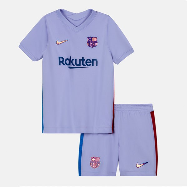 Camiseta Barcelona Replica Segunda Ropa Niño 2021/22